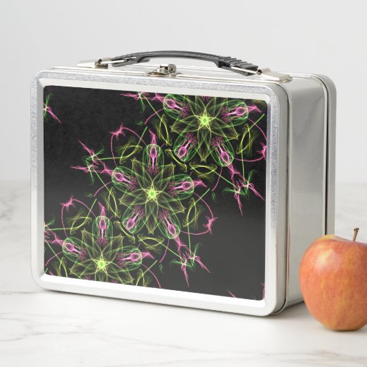 Klassieke metalen doos met Star Mandala (In situ)