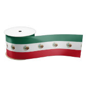 Klassieke Mexicaanse vlag Satijnen Lint (Spoel)