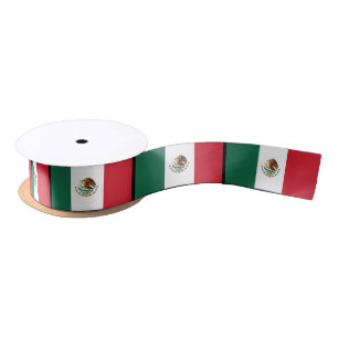 Klassieke Mexicaanse vlag Satijnen Lint