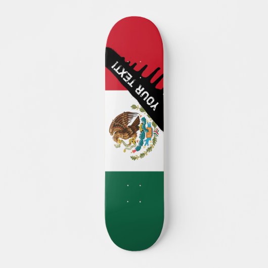 Klassieke Mexicaanse vlag Skateboard (Voorkant)