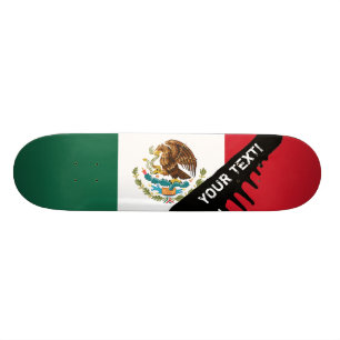 Klassieke Mexicaanse vlag Skateboard