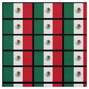 Klassieke Mexicaanse vlag Stof
