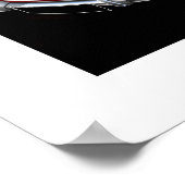 Klassieke MG B Roadster Poster (Hoek)