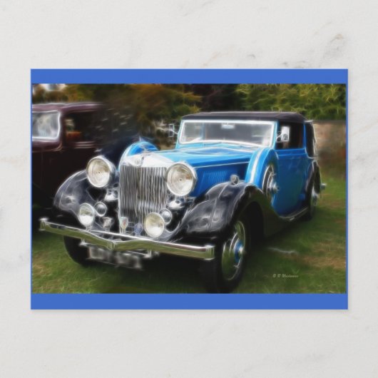 Klassieke MG Briefkaart (Voorkant)
