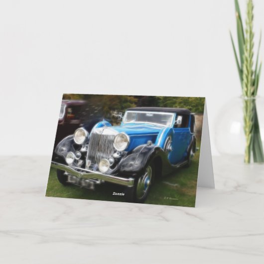 Klassieke MG Kaart (Achterkant)