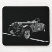 Klassieke MG nummer 450 raceauto Muismat (Voorkant)