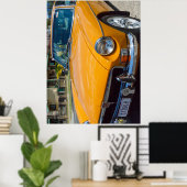 Klassieke MGB GT Roadster Poster (Thuiskantoor)