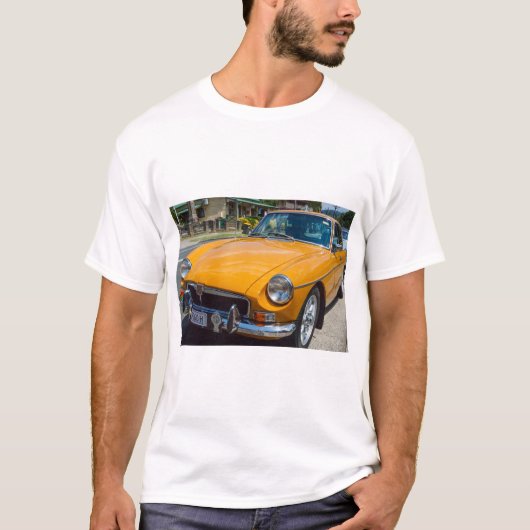 Klassieke MGB GT Roadster T-shirt (Voorkant)