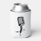 klassieke microfoon blikjeskoeler (Blikje Voorkant)