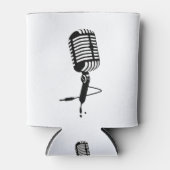 klassieke microfoon blikjeskoeler (Voorkant)