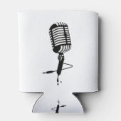 klassieke microfoon blikjeskoeler (Achterkant)