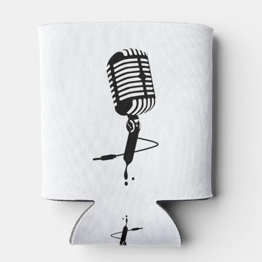 klassieke microfoon blikjeskoeler (Achterkant)