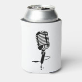 klassieke microfoon blikjeskoeler (Blikje Achterkant)