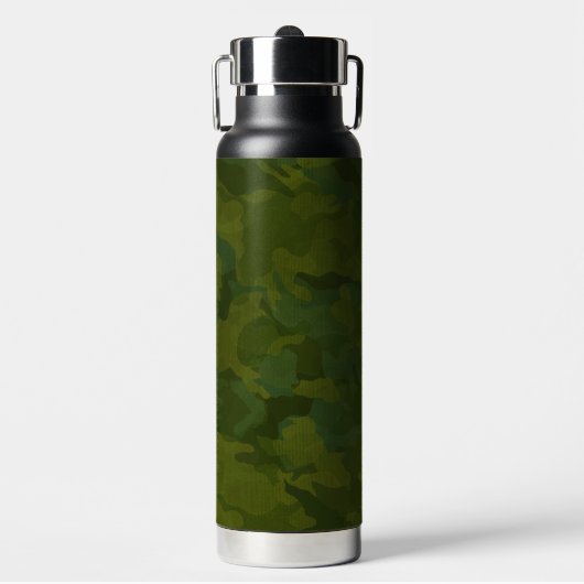 Klassieke Militaire Camouflage Waterfles (Voorkant)