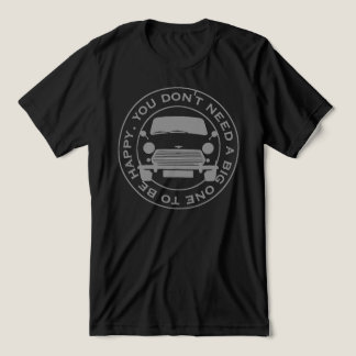 Klassieke Mini Auto originele tagline uit de jaren Tri-Blend Shirt