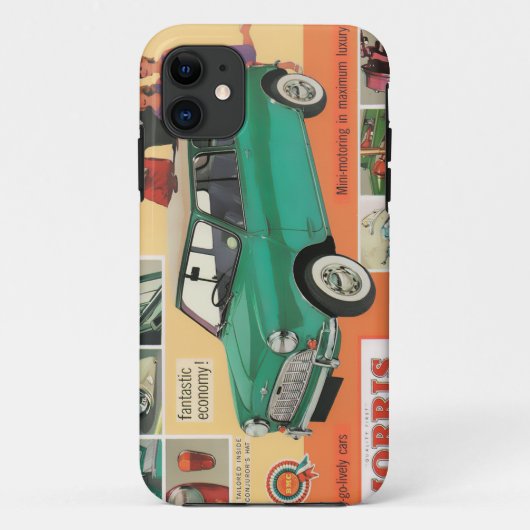 Klassieke mini Super Morris-telefooncel Case-Mate iPhone Case (Achterkant)