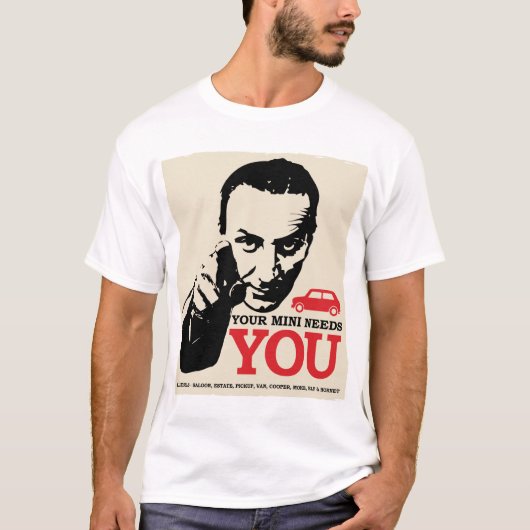 Klassieke mini T-Shirt (Voorkant)