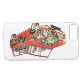 Klassieke mini-telefooncel Case-Mate iPhone case (Achterkant (Horizontaal))