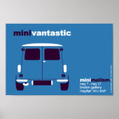 Klassieke mini-van-tentoonstelling poster (Voorkant)