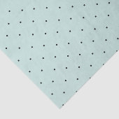 Klassieke Mini Zwarte Polka Dots Patroon Weefsel P Tissuepapier (Detail)