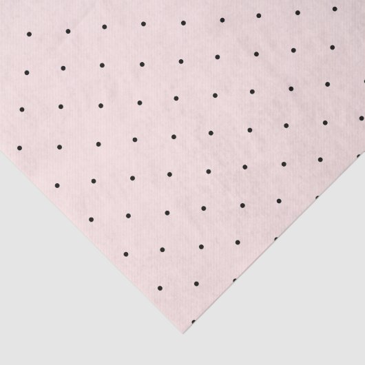 Klassieke mini-zwarte poolpuntenpapier tissuepapier (Detail)