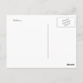 Klassieke minikaart briefkaart (Achterkant)