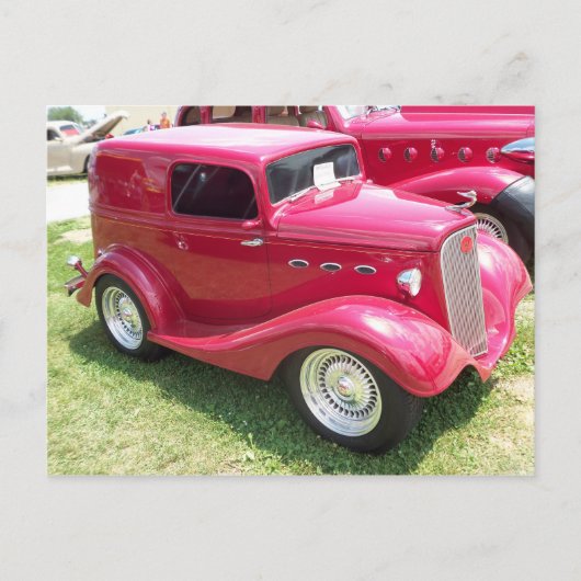 Klassieke minikaart briefkaart (Voorkant)