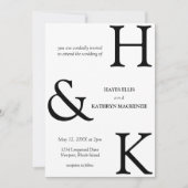 Klassieke Minimal Old Money Esthetische Eenvoudige Kaart (Voorkant)