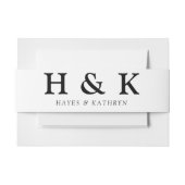 Klassieke Minimal Old Money Esthetische Eenvoudige Uitnodigingen Wikkel (Voorkant Voorbeeld)