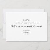 Klassieke minimalistisch geluid van de Kaart van h (Achterkant)