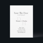 KLASSIEKE minimalistische elegantie met foto Save The Date<br><div class="desc">Gemaakt voor jou!</div>
