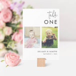 Klassieke minimalistische foto bewerkbaar kaart<br><div class="desc">Dit eenvoudige ontwerp heeft een minimalistische lay-out gemarkeerd door trendy script en uw favoriete foto's die overeenkomen met de tabelnummers. Tafel één heeft je eerste afbeeldingen,  tafel twee is toen je allebei twee was,  enz. Voeg jouw tekst toe via het sjabloon formulier. Wijzig alle kleuren via het geavanceerde bewerkingsmenu.</div>