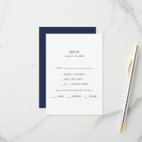 Klassieke minimalistische navigatie blauw menu Keu