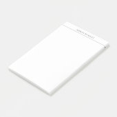 Klassieke minimalistische professional post-it® notes (Schuin)