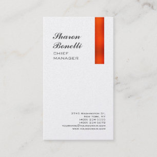 Klassieke minimalistische Professional Premium Pea Visitekaartje