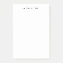 Klassieke minimalistische professionele platte naa post-it® notes