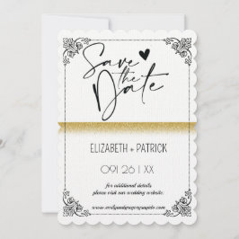 Klassieke minimalistische ,uilen in liefde bewaar  kaart