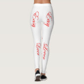 Klassieke minnaar leggings (Achterkant)