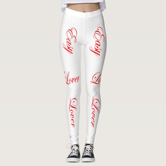 Klassieke minnaar leggings (Voorkant)