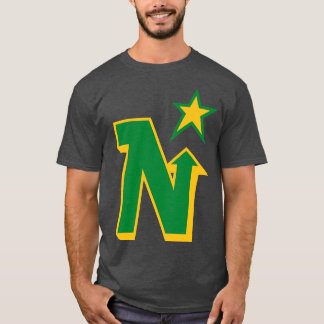 Klassieke Minnesota North Stars Hockey TShirt 3