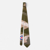 Klassieke MOD-doelstelling op Camo Stropdas (Achterkant)