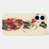 Klassieke mode dame in een lentejurk Case-Mate iPhone case (Achterkant (horizontaal))