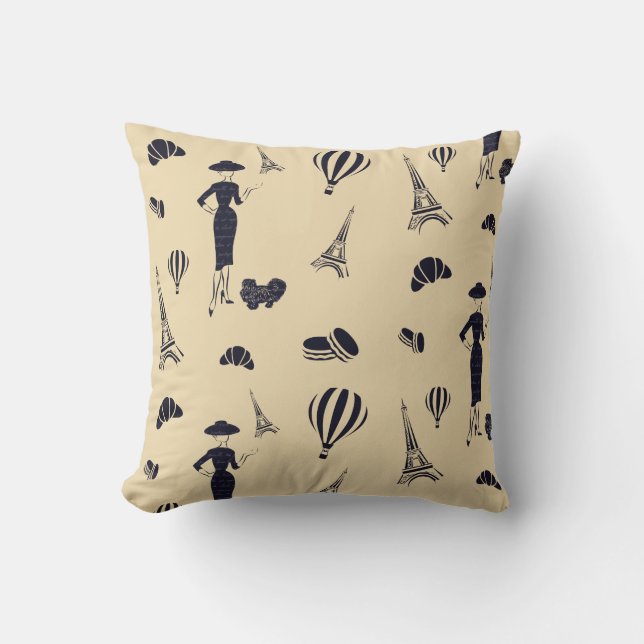 Klassieke  Mode Sierkussen (Voorkant)