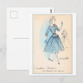Klassieke modeontwerpen voor jurken, Creators Stud Briefkaart (Voorkant / Achterkant)