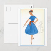 Klassieke modeontwerpen voor jurken, Creators Stud Briefkaart (Voorkant / Achterkant)