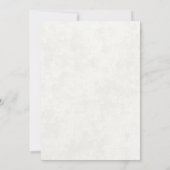 Klassieke Moderne 2 Foto Trouwkrant Stijl Save The Date (Achterkant)