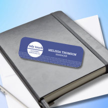 Klassieke Moderne Blauwe Polka Dots Schoonmaak Die