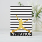 Klassieke Moderne Dans Festival VIP uitnodiging (Staand voorkant)