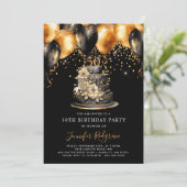 Klassieke Moderne Elegante 50ste Verjaardag Kaart (Staand voorkant)