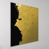 Klassieke Moderne Elegante Cadeaukaart van Marseil Folie Afdrukken (Laagn)